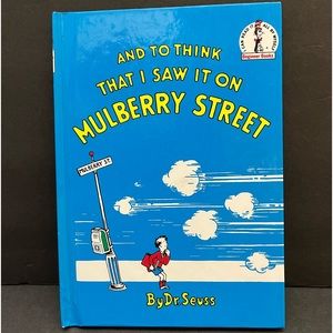 Dr Seuss Banned And To Think That I Saw It On Mulberry Street Book Club Edition